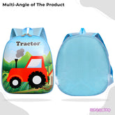 Kindergarten Cute Cartoon Kids School Bag for Boys and Girls (Car Print - 3D)